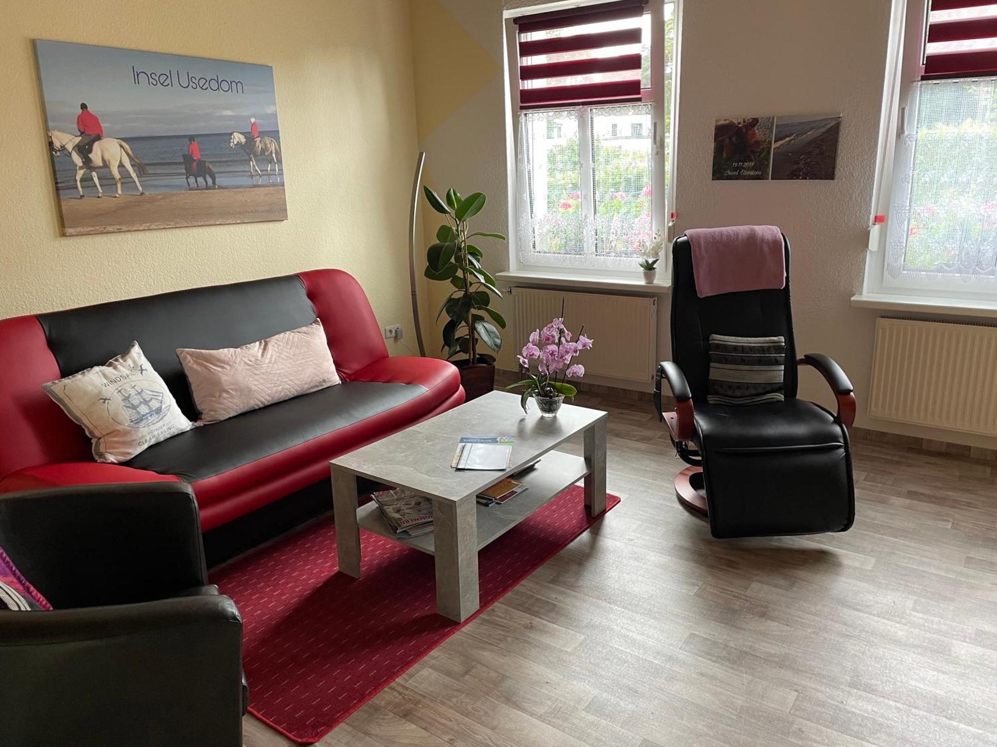 Ferienwohnung Mit Terrasse - Insel Usedom 트라센하이드 외부 사진